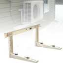 Outdoor Wall Mounting Bracket,Support up to 265Lbs,9000-18000 Btu Condenser, for Hanging Ductless Mini Split Air Conditioner Heat Pump Systems,Split HVAC Installation Kit (Medium)