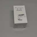 2 Rolls 20 Yards Red and White Striped Ribbons, 2.5 Inch Wide - Candy Cane Glitter Ribbons for Christmas Tree and Gift Wrapping