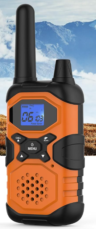Topsung 2 Way Radios Walkie Talkies for Adults Long Range Rechargeable 3 Pack, Multi-purpose NOAA Hiking Camping Accessories with 4500mAh Battery USB Lanyards for Family Senior Care Garage Work Cruise