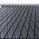 FOCEAN Boat Flooring EVA Foam Boat Decking Marine Mat Non-Slip Self-Adhesive Flooring Sheet for Motorboat Kayak Surfboard Garden Swimming Pools, 94.5''x 47.2'', Dark Grey with Black Lines