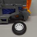 Cozycharm 13 in 1 Dinosaur Toys for Kids 3-6, Carrier Truck Race Track Toddlers Toys, Foldable Track Playset,Dinosaur Truck with 12 Die-Cast Racing Car Toys, Xmas Gifts for Boys Girls (Blue)