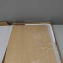 DOFOPO Wire Shelf Cover,Wire Rack Covers for Pantry PVC (Not Wood) Shelf Liners for Cabinet Kitchen Pantry Shelves(Wood Color,24x16 inch)