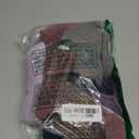 6 Pairs Merino Wool Ankle Running Hiking Socks Compression Support Breathable Thick Cushion No Show Socks for Women Men, Medium, Purple Mixed