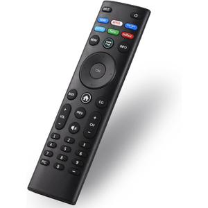 Universal Remote Control Replacement for VIZIO Smart TV XRT136 XRT140 XRT260 XRT270 Smartcast D, E, M, P, V, PX Series,with Buttons for Netflix Disney Prime Video Hulu (No Voice Function)