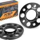 KSP 5X112mm Wheel Spacers, 12mm 66.56mm Hubcentric Bore Forged Tuning Spacer for Most Vehicle, Newer A4 S4 A5 S5 A6 S6 A7 S7 A8 Quattro, 2019+ (G-Chassis), 2pcs