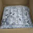 Boho Rug Washable 8x10 Area Rugs for Living Room Large Machine Washable Rug Stain Resistant Non-Slip Backing Rugs for Bedroom,Ultra Soft Vintage Large Area Rug (Blue,8x10ft)