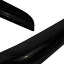 Side Window Visors Rain Guards Vent Deflectors for 2015-2025 Ford F150 Crew Cab, 2017-2025 F250 F350 SuperDuty Crew Cab, Window Vent Sun Shade Truck Accessories 4pcs 94975