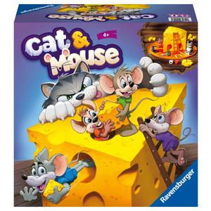 Ravensburger Cat & Mouse Board Games for Children Age 4 Years Up - 2 to 4 Players - Kids Gifts