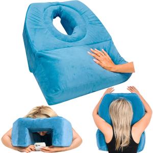 Prontagon Face Down Pillow, Face Down Pillow for Sleeping-After BBL or Eye Surgery Recovery - Prone Pillow for Vitrectomy or Retinal Surgery - Massage Pillow Face Down for Bed