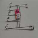 Spectrum Diversified Duchess 5-Hook Rack Over-The-Door, Satin Nickel