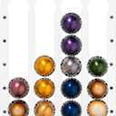 Demi's Home Magnetic Coffee Pod Holder for Nespresso Vertuo Capsules  Suitable to be Mounted on the Fridge (Transparent)