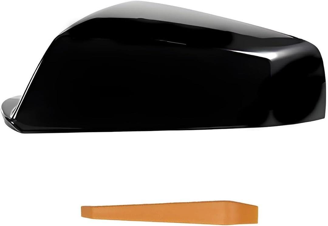 Right Passenger Side Direct Replacement Mirror Cover Cap Compatible with Buick Lacrosse 2009-2015 Glossy Black