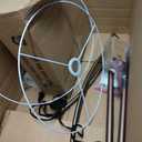 EDISHINE Bronze Modern Floor Lamp with Remote, 78.3" Tall Arc Standing Lamp