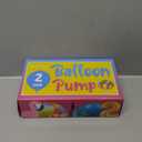 Balloon Pump Hand Held, Inflator Air Pump for Balloons - 2Way Dual Action, 2Pack: Friends can Help - Easy to Use, 100% - Sturdy Balloon Inflator Pump