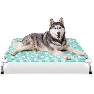 Elevated Dog Bed Pet cot for Large Dogs, Indoor and Outdoor Use for Large Pets