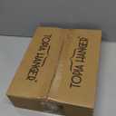 TOPIA HANGER 11.8'' Unfinished/ Natural Wooden Pants Skirt Hangers for Kids Baby Toddler Children, Extra Thick Chrome Hooks & Anti-Wrinkle Premium Flat Clips 10 Pack