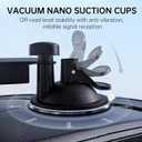 Universal Suction Mount Compatible with Starlink Mini: Dual-Slot Design for Windows & Sunroofs. Secure Installation for Stable Satellite Connection in Cars, RVs, Boats.