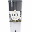 Manna™ Axel™ Plastic Tumbler & Straw Set - Black 24 oz