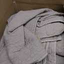 HORIMOTE HOME Quilt Set King Size Cameo Rose, Classic Geometric Spots Stitched Pattern, Stone-Washed Microfiber Chic Rustic Look, Ultra Soft Lightweight Quilted Bedspread for All Season, 3 Pieces