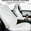 Interior Cleaner & Seat Care Spray for Tesla  Stain Remover Safe on Black & White Vegan Leather, Console & Dash, Refreshes Seats  Compatible with Model 3, Y, S, X & Cybertruck Accessories 2025/2026