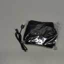 FLAZECON Red Light Therapy for Neck and Shoulders Wrap, Cordless Infrared Heating Pad Belt with Vibration for Body, Hands, Rechargeable Portable Neck Massager with Heat 660nm/ 850nm (Black)