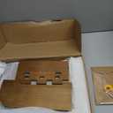 Nightstand Organizer for Men with Large Drawer, Wood Phone Docking Station for Phone, Apple Watch, Wallet & Keys, Ideal Birthday Gift for Father Husband, Bedside Desk Organizer (Brown)