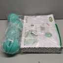 ropoda Mini Basketball Hoop - Glow in The Dark, Over The Door Basketball Hoop Indoor, Indoor Basketball Hoop Backboards for Teens and Adults, Mini Hoop for Kids with 4 Balls and Pump (Green)