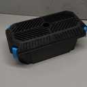 POPOSOAP Pond Filter for Outdoor Ponds, Filter Box with 2 Filter Pads and 20 Bio-Balls for Outdoor Pond Pump Submersible Fountain Pump (Large)