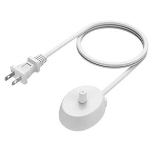 LAP POW Replacement Charger Compatible with Oral B Electric Toothbrush Series 3 4 5 6 Pro 1000/3000/5000, Inductive Charging Base Portable Waterproof Power Cord Environmental ABS, Model XT-3757 White