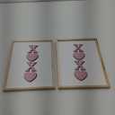 Holiday Home 8-Inch Block Sign - XOXO - 2 ct - 14" x 10"