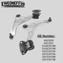 Suspension Kits Front Lower Control Arm with Ball Joints #K623000 K623001 Replacement for 2013-2017 Ford Fusion | 2013-2018 Lincoln MKZ