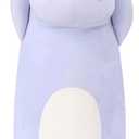 MorisMos 24" Unicorn Body Pillow, Soft Plush Toy for Kids & Adults, Blue (23.6in)