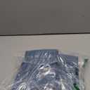 NICETOWN Stone Blue Blackout Curtains 72 inch Long, Thermal Insulated Grommet Privacy Energy Saving Shades for Bedroom, Living Room, Bathroom, Laundry, Patio, Closet, 2 Panels, W52 x L72