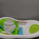 Fisher-Price Baby to Toddler Bath 4-In-1 Sling N Seat Tub with Removable Infant Support and 2 Toys, Green