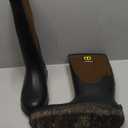 TIDEWE Rubber Boots for Men Multi-Season, Waterproof Rain Boots with Steel Shank, 6mm Neoprene Sturdy Rubber Outdoor Hunting Boots (Black, Brown, Next Camo G2) Size 10