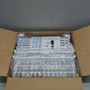 Over The Door Pantry Organizer, 8-Tier Over The Door Organizer with Adjustable Baskets, Metal Hanging Spice Rack for Pantry Organizers and Storage, Suitable for Kitchen Laundry Room & Bathroom, White