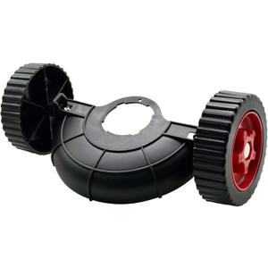 Universal Trimmer Support Wheel Attachment, Height-Adjustable Auxiliary Wheels for Weed-Eater, Replacement String Trimmer Wheel for Garden & Landscape Weeding
