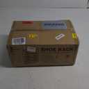 Mavivegue 9-Tier Metal Shoe Rack - Holds 50-55 Pairs, Tall Storage Shelf for Shoes, Boots, Entryway, Closet, Garage (Black)