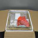 Bar Cart,Home Bar Serving Cart with Storage Shelves, 2 Tier Rolling Beverage Cart with Wheels, Modern Wine Cart with Wine Rack and Glass Holder for Kitchen, Living Room,Dinning Room,Gold