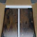 SUPERJARE 78.8 inch Narrow Console Table with Outlet, Sofa Tables, Behind Couch Table, Long Entryway Tables with Charging Station, for Living Room, Rustic Brown