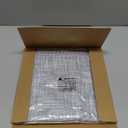 Beda Home Tassel Linen Textured Swag Valance for Farmhouses Kitchen; Light Filtering Rustic Short Swag Topper for Small Windows Bedroom Privacy Added Rod Pocket Design, Grey, 52Wx18L - 1PC