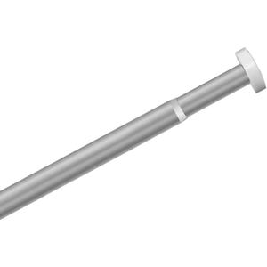 Telescopic Stainless Steel Curtain RodExtendable Rail PoleAdjustable Window Curtain Hanger Spring Tension Window Rods, Bathroom Hanging Rod,Shower Curtain RodSilver, 153~260cm Telescopic Stainless Steel Curtain RodExtendable Rail PoleAdjustable Window Curtain Hanger Spring Tension Window Rods, Bathroom Hanging Rod,Shower Curtain RodSilver, 153~260cm