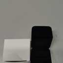 Black Velvet Ring Box Luxury Soft Velvet Jewelry Gift Box for Engagement, Wedding, Proposal & Storage (2.5 Square)