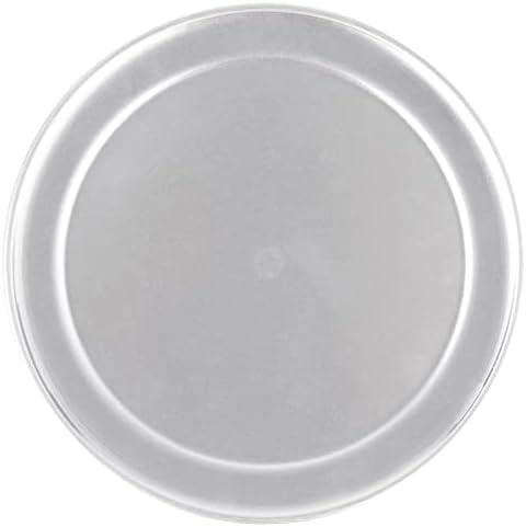 American METALCRAFT, Inc. TP8 Wide Rim Pizza Pan, Aluminum, 8-Inches,Silver, 6 Pieces
