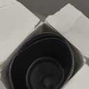 Oven Liners for Bottom of Oven - 2 Pack Large Heavy Duty Mats, 17x25 Non-Stick Reusable Liner for Electric, Gas, Toaster Ovens, Grills - BPA & PFOA Free Kitchen Accessory to Keep Oven Clean (Black)