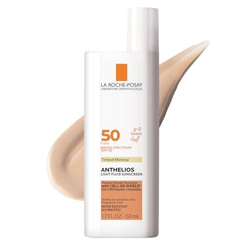 La Roche Posay Anthelios 50 Mineral Tinted Ultra Light Sunscreen Fluid 50ml/1.7oz, Exp 12/2026