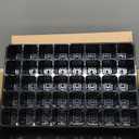 VIVOSUN 6-Pack Seed Starter Trays, 240-Cell Seed Starter Kit with 2 Set of LED Lights, 3.6" Higher Cover, Adjustable Vents, Drainage Holes, Green Propagation Tray for Planting Seed, 40 Cells x 6 Packs