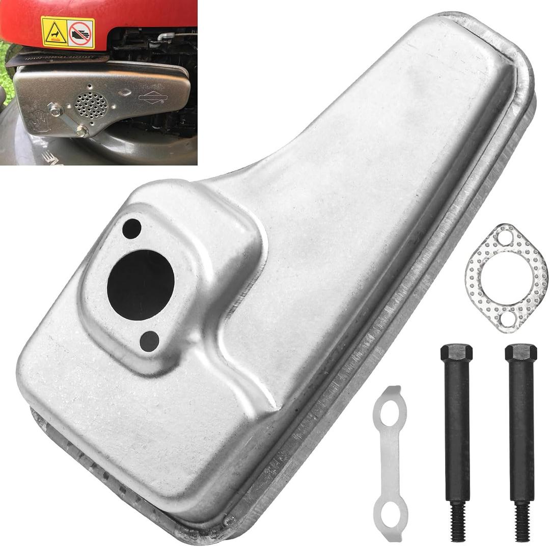 692038 Lo-Tone Muffler/Exhaust Muffler Compatible with B&S 6 HP Quantum Engines or 625-675 Series Engines and Toro Models - with Shoulder bolts