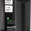 Mophie Powerstation Mini 5,000mAh Portable Power Bank (Gen 3)  Ultra-Fast USB-C PD, 20W Output, Up to One Full Phone Charge, Pocket-Sized, LED Indicator, Includes USB-C Cable, Black