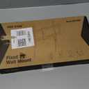 UL Listed Fixed TV Wall Mount for 37-82 Inch Screens, Low Profile TV Mount Fits 16", 18", 24" Studs, Wall Mount Bracket with Quick Release Lock, Max VESA 600x400mm, Holds up to 132 lbs by USX STAR